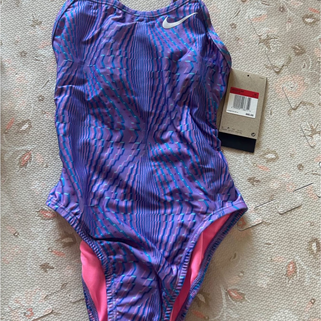 Nike Polarized Pink One-Piece Swimsuit